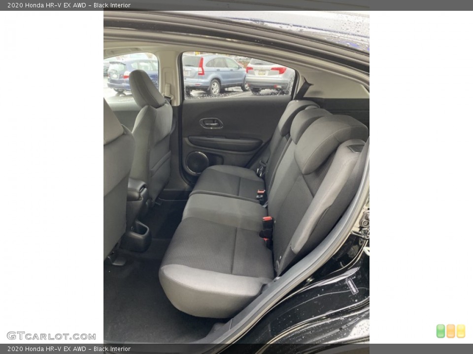 Black Interior Rear Seat for the 2020 Honda HR-V EX AWD #136288544