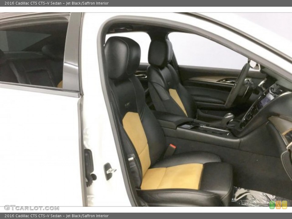 Jet Black/Saffron Interior Photo for the 2016 Cadillac CTS CTS-V Sedan #136290998
