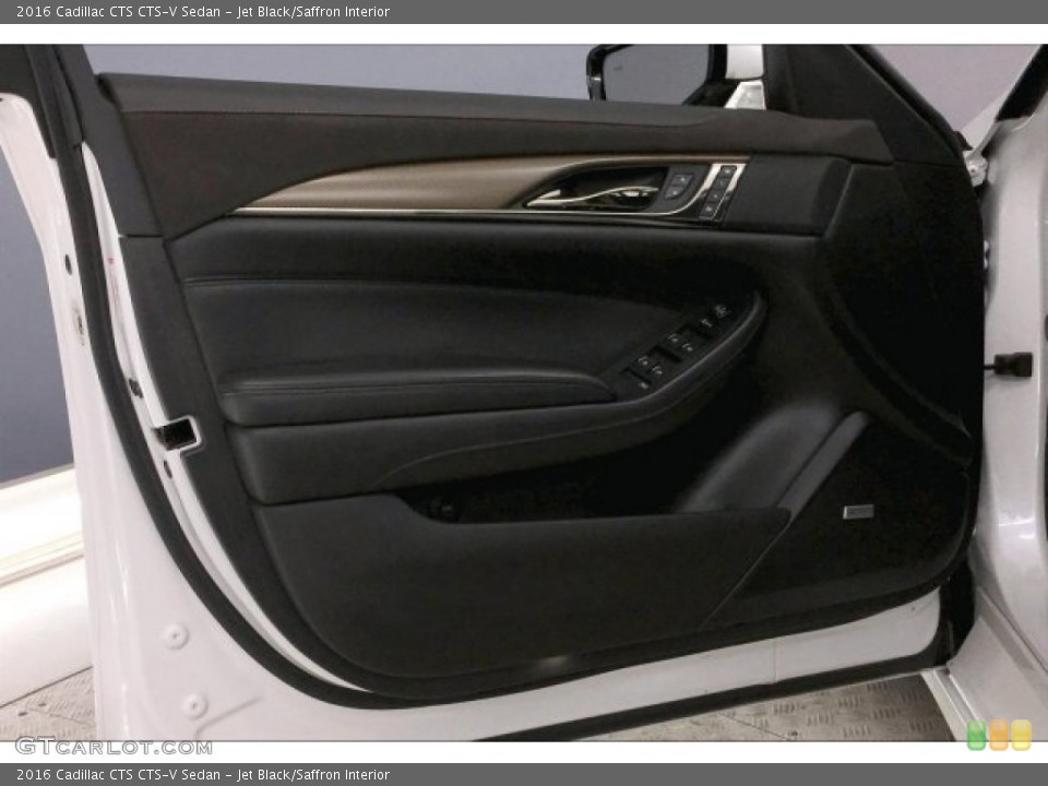 Jet Black/Saffron Interior Door Panel for the 2016 Cadillac CTS CTS-V Sedan #136291273