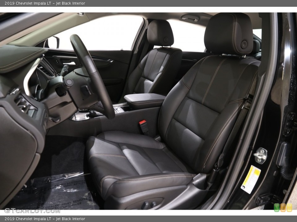 Jet Black 2019 Chevrolet Impala Interiors