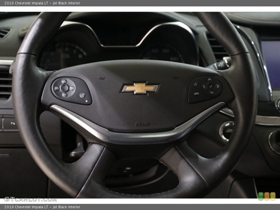 Jet Black Interior Steering Wheel for the 2019 Chevrolet Impala LT #136292444