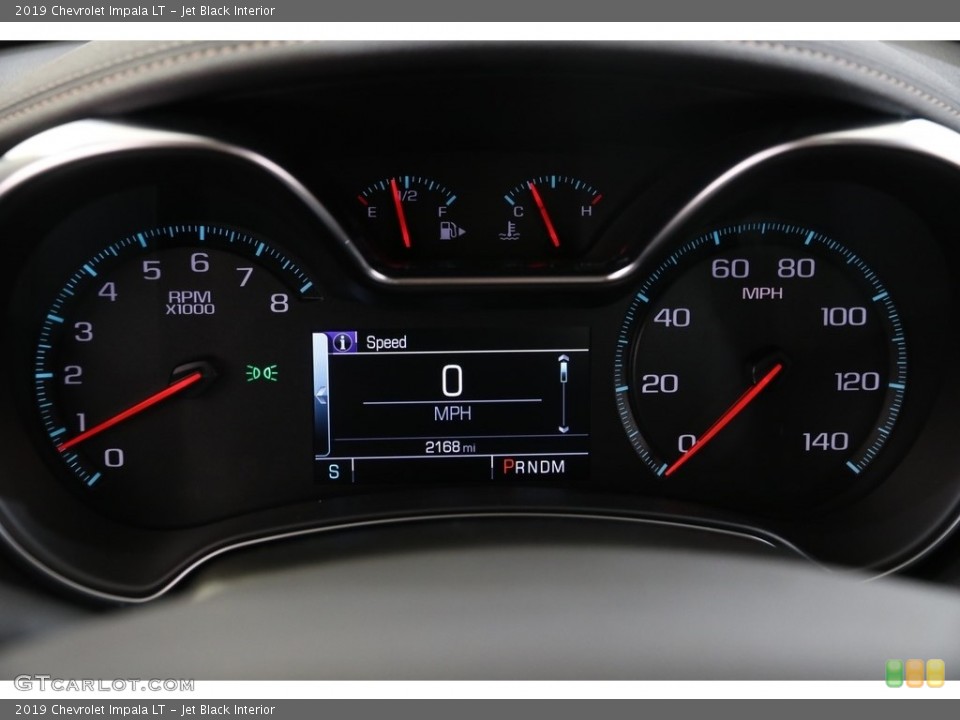 Jet Black Interior Gauges for the 2019 Chevrolet Impala LT #136292462
