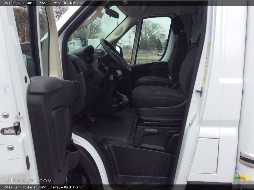 Black Interior Front Seat for the 2019 Ram ProMaster 3500 Cutaway #136295873