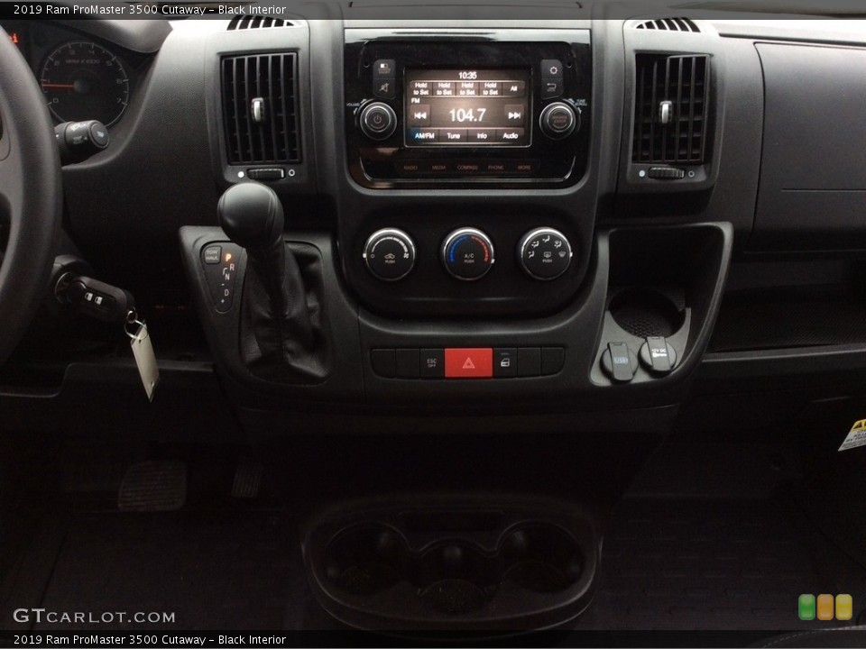 Black Interior Controls for the 2019 Ram ProMaster 3500 Cutaway #136295933