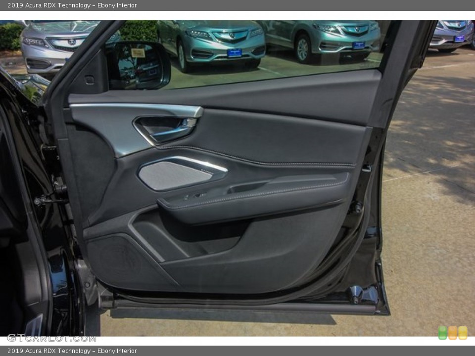 Ebony Interior Door Panel for the 2019 Acura RDX Technology #136296017