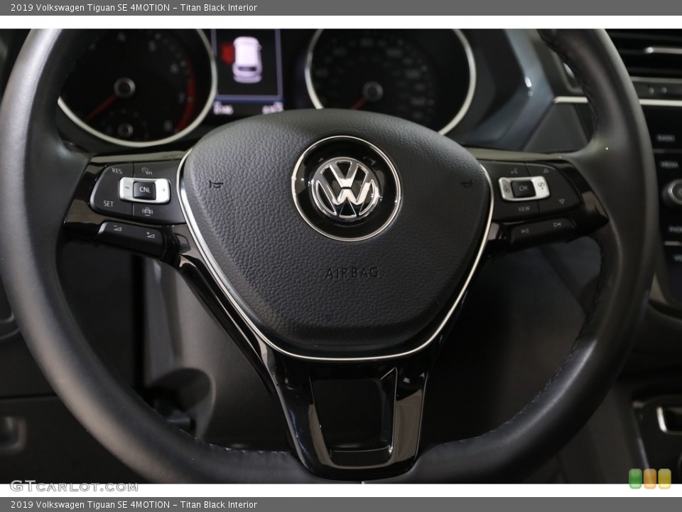 Titan Black Interior Steering Wheel for the 2019 Volkswagen Tiguan SE 4MOTION #136297166