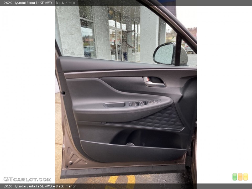 Black Interior Door Panel for the 2020 Hyundai Santa Fe SE AWD #136297763