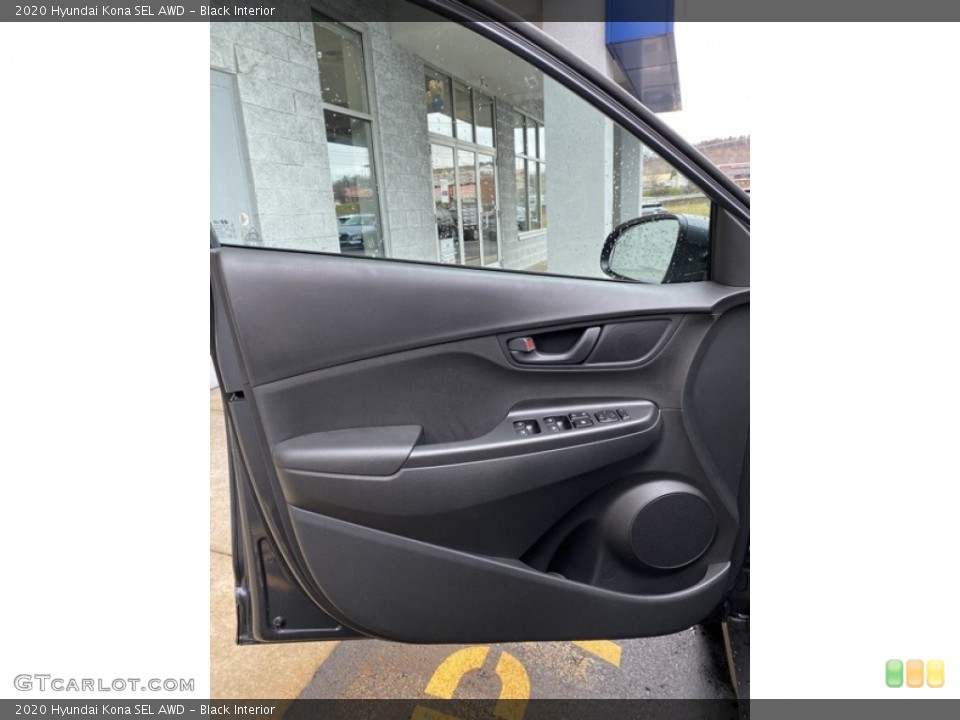 Black Interior Door Panel for the 2020 Hyundai Kona SEL AWD #136298600