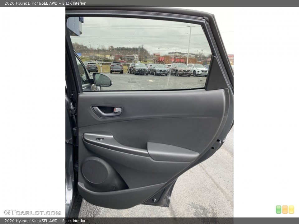 Black Interior Door Panel for the 2020 Hyundai Kona SEL AWD #136298870