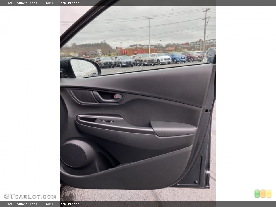 Black Interior Door Panel for the 2020 Hyundai Kona SEL AWD #136298933