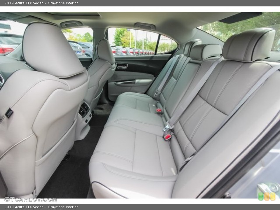 Graystone Interior Rear Seat for the 2019 Acura TLX Sedan #136299233