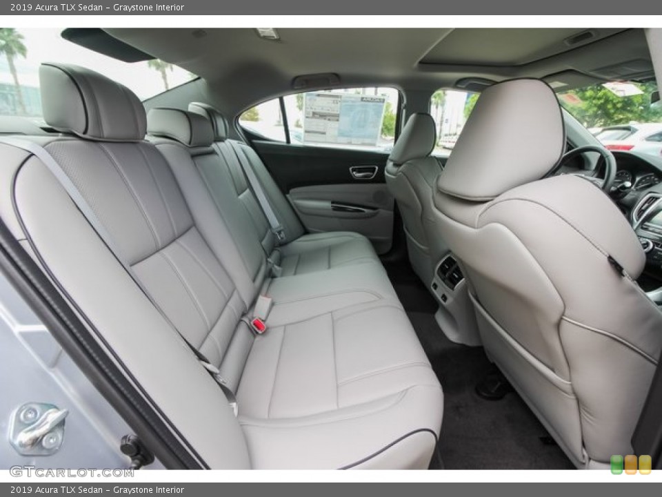 Graystone Interior Rear Seat for the 2019 Acura TLX Sedan #136299284