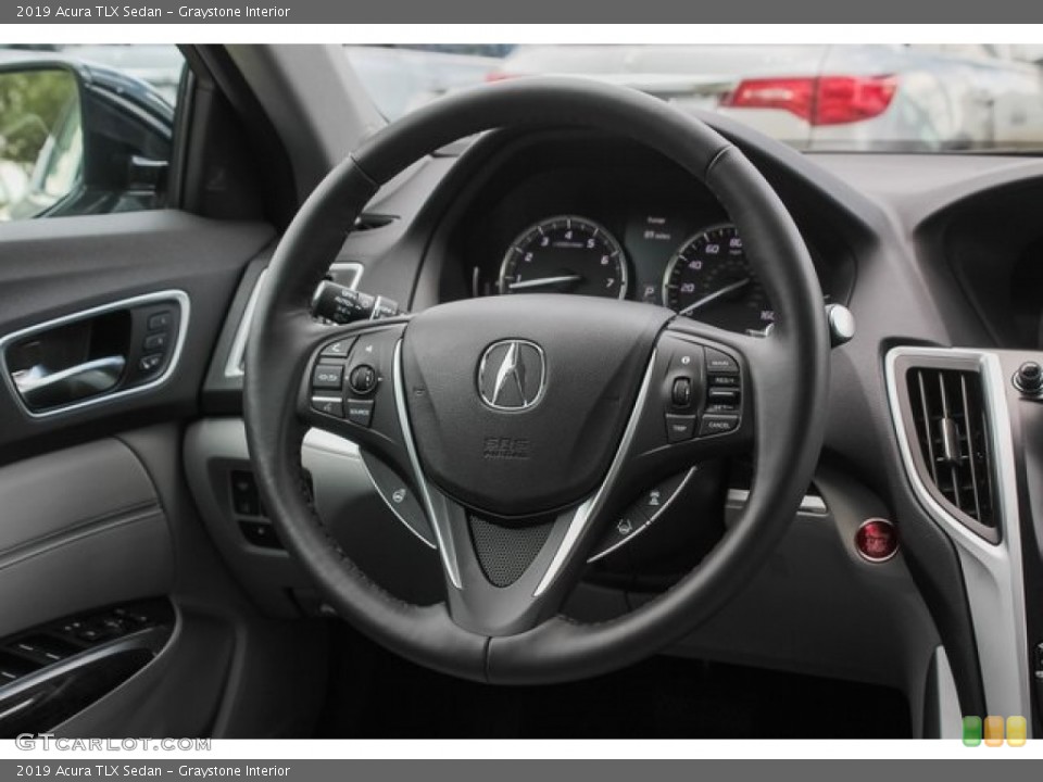 Graystone Interior Steering Wheel for the 2019 Acura TLX Sedan #136299374