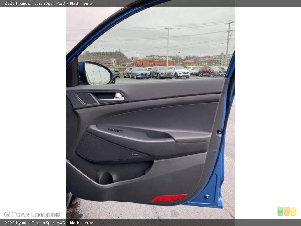 Black Interior Door Panel for the 2020 Hyundai Tucson Sport AWD #136299719
