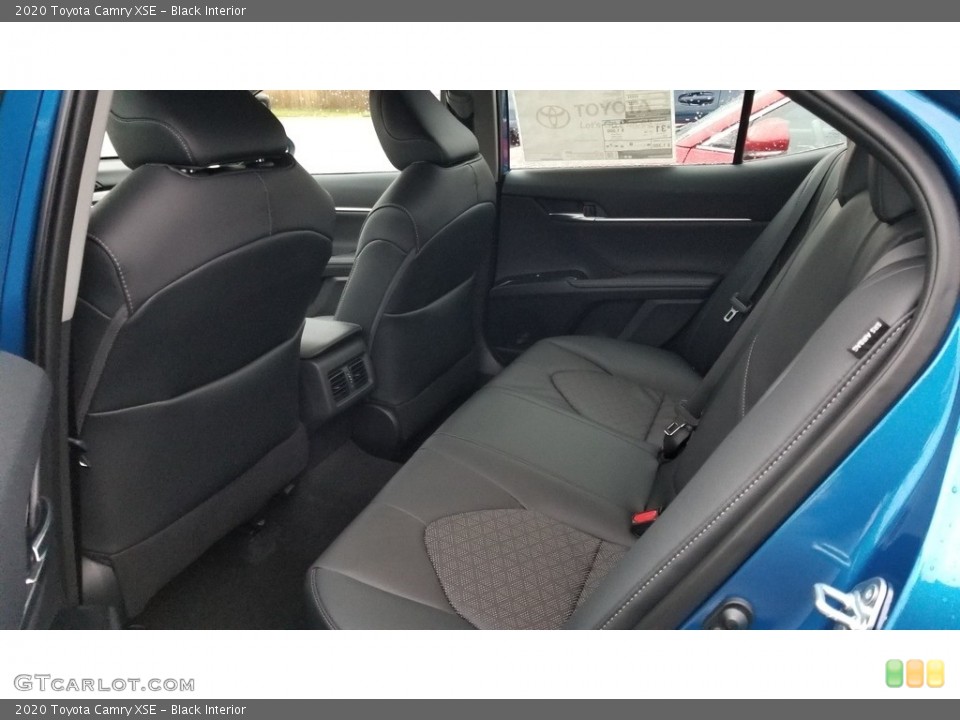 Black Interior Rear Seat for the 2020 Toyota Camry XSE #136299821