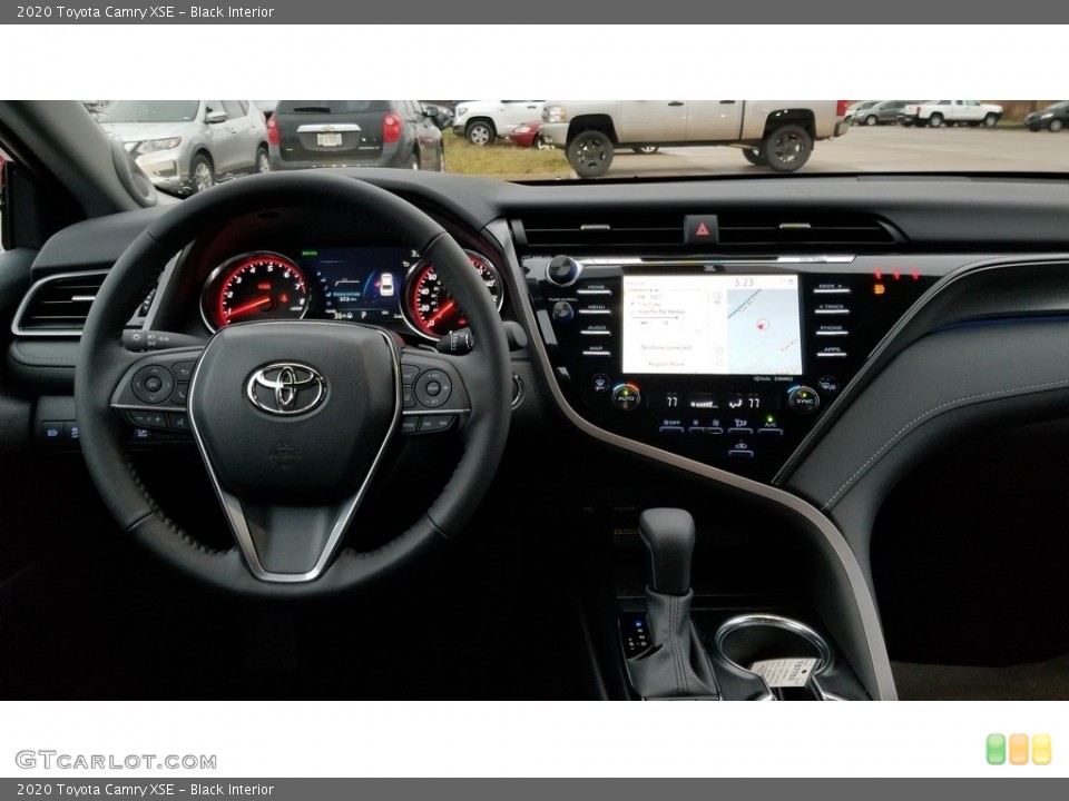 Black Interior Dashboard for the 2020 Toyota Camry XSE #136299842