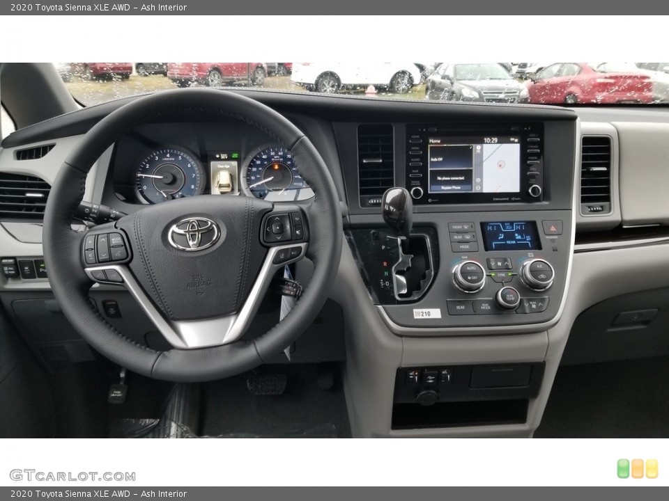 Ash Interior Controls for the 2020 Toyota Sienna XLE AWD #136300010