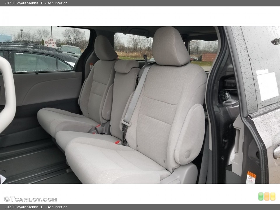 Ash Interior Rear Seat for the 2020 Toyota Sienna LE #136300151