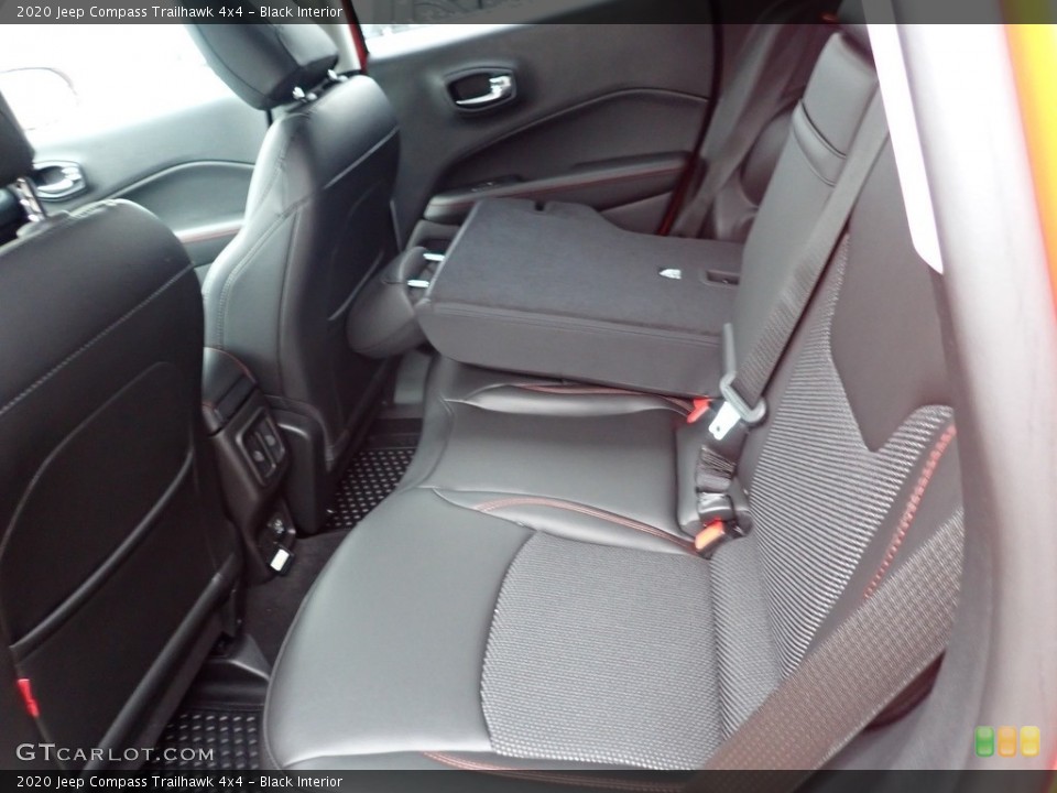 Black Interior Rear Seat for the 2020 Jeep Compass Trailhawk 4x4 #136302482
