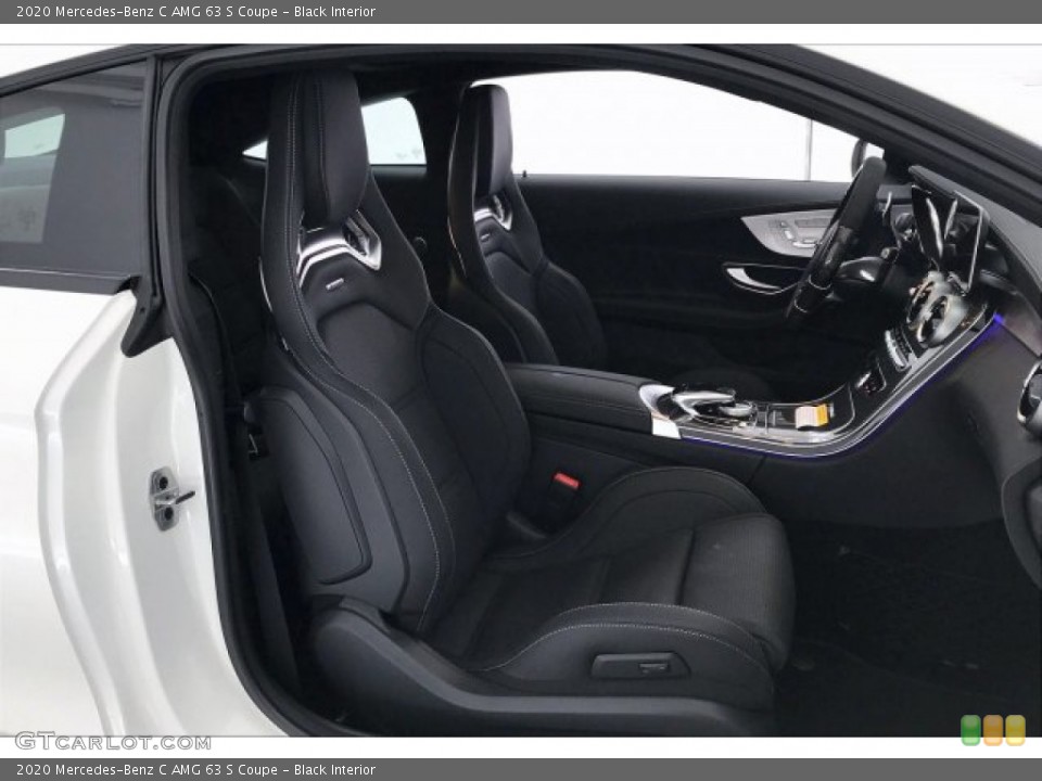 Black Interior Front Seat for the 2020 Mercedes-Benz C AMG 63 S Coupe #136304667