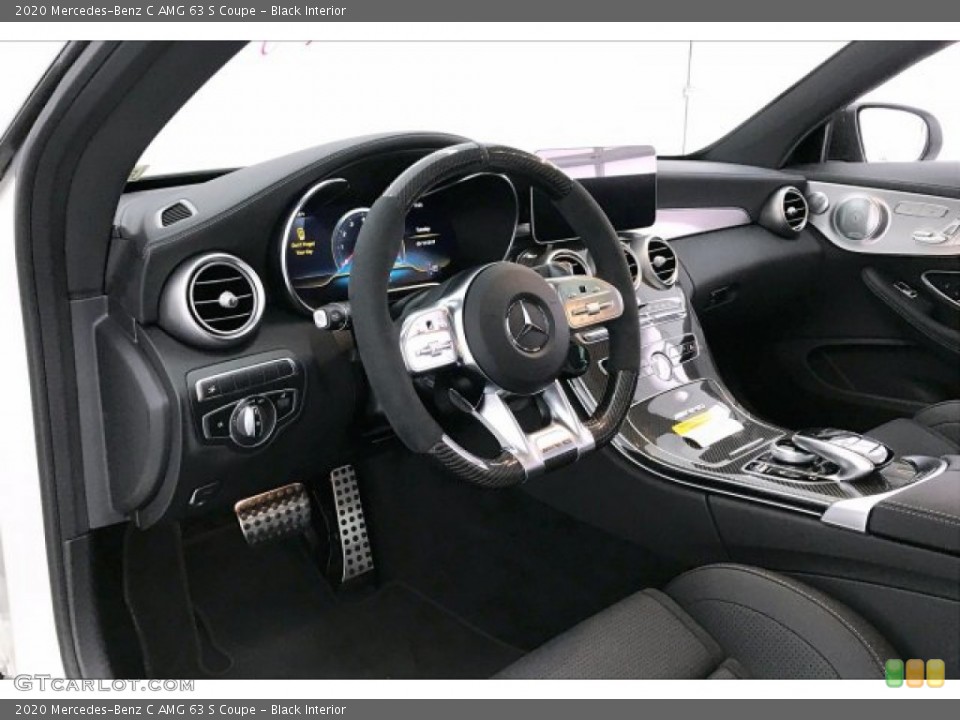 Black Interior Photo for the 2020 Mercedes-Benz C AMG 63 S Coupe #136304962