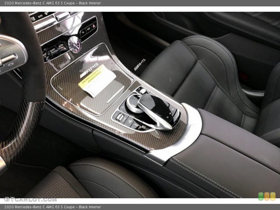 Black Interior Controls for the 2020 Mercedes-Benz C AMG 63 S Coupe #136304979