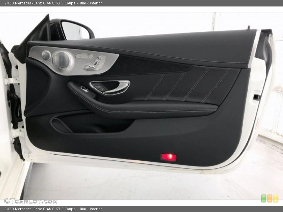 Black Interior Door Panel for the 2020 Mercedes-Benz C AMG 63 S Coupe #136305114