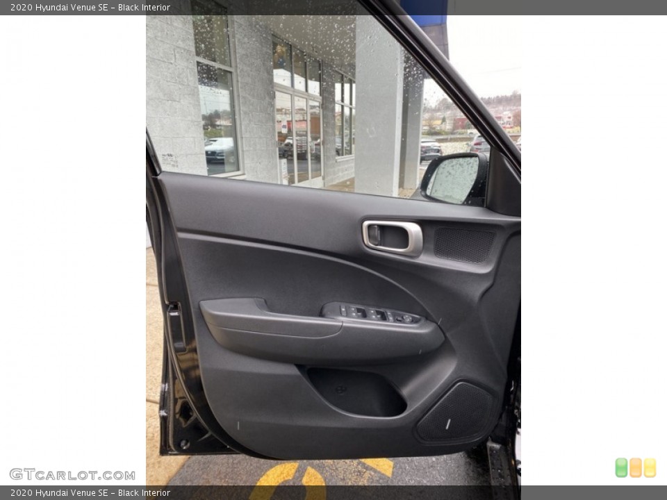 Black Interior Door Panel for the 2020 Hyundai Venue SE #136305645