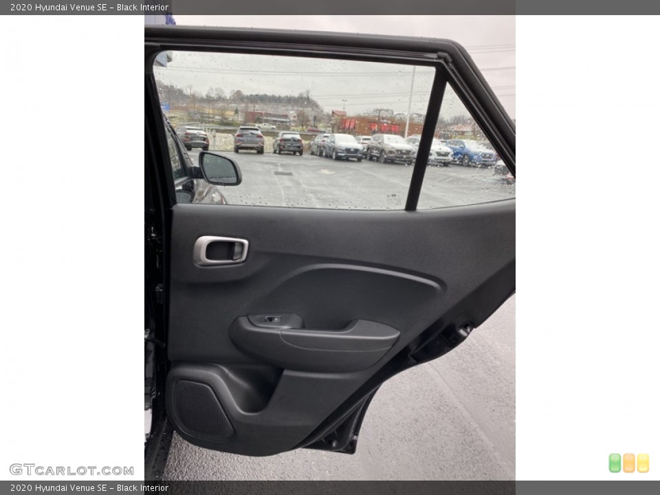 Black Interior Door Panel for the 2020 Hyundai Venue SE #136305909