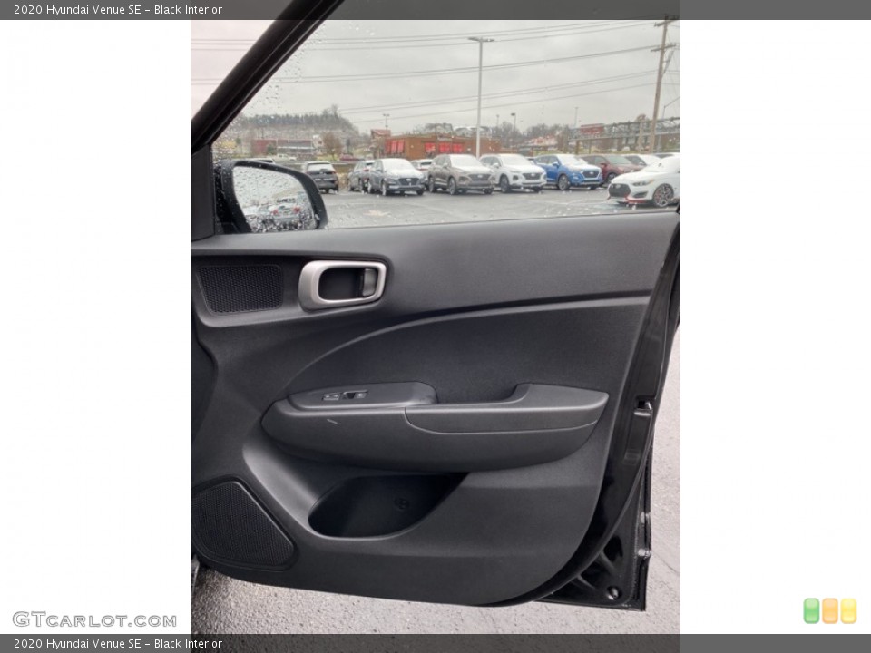Black Interior Door Panel for the 2020 Hyundai Venue SE #136305981