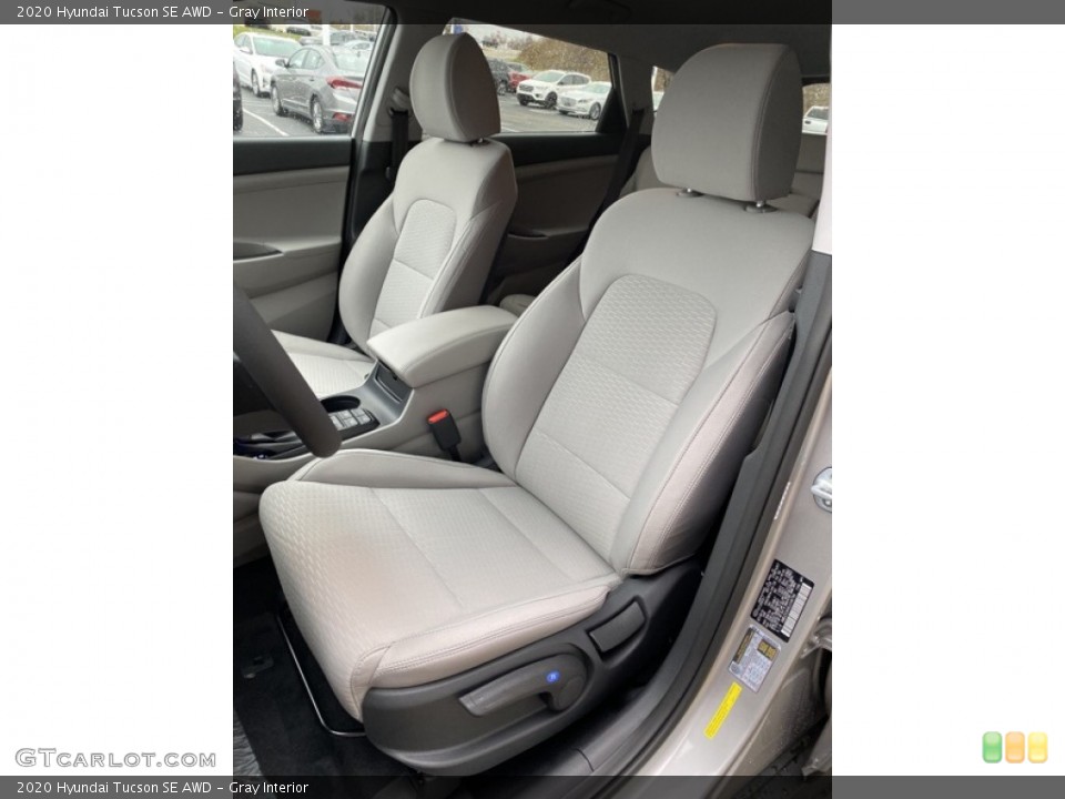 Gray Interior Front Seat for the 2020 Hyundai Tucson SE AWD #136306512