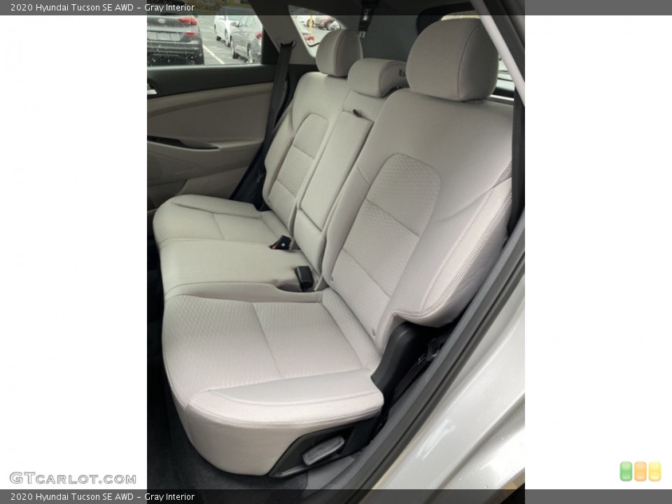 Gray Interior Rear Seat for the 2020 Hyundai Tucson SE AWD #136306590
