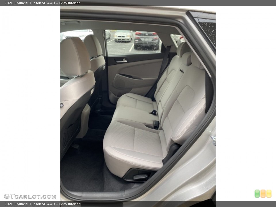 Gray Interior Rear Seat for the 2020 Hyundai Tucson SE AWD #136306608