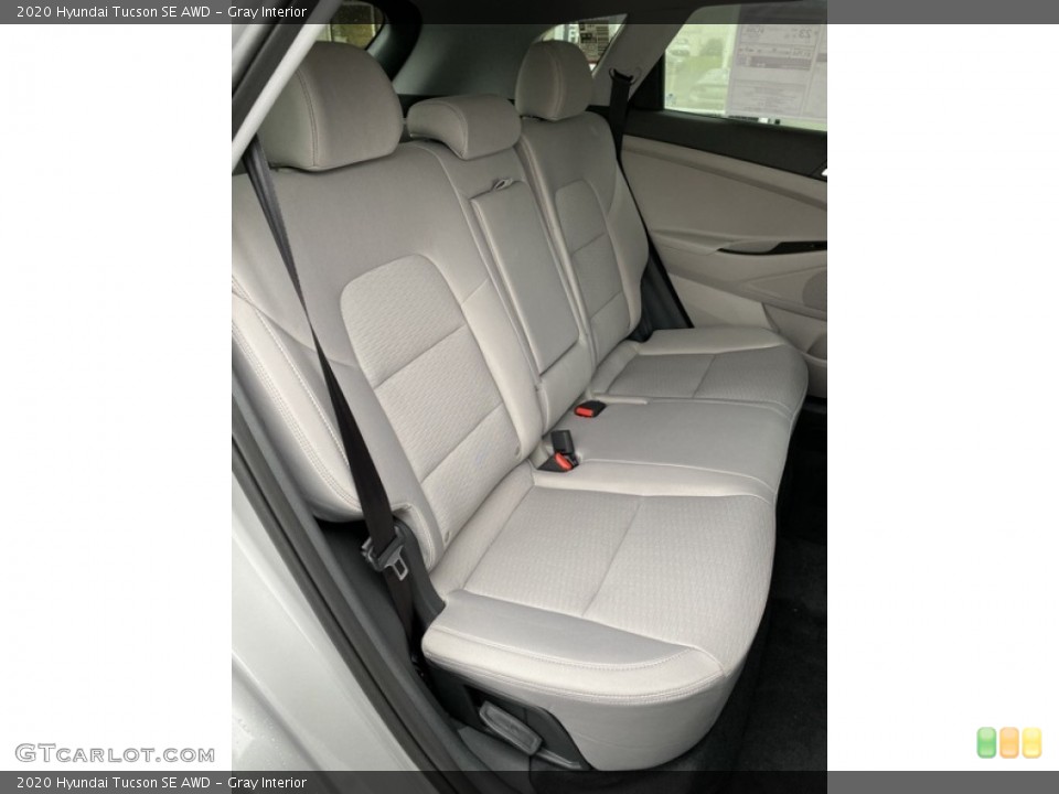 Gray Interior Rear Seat for the 2020 Hyundai Tucson SE AWD #136306713