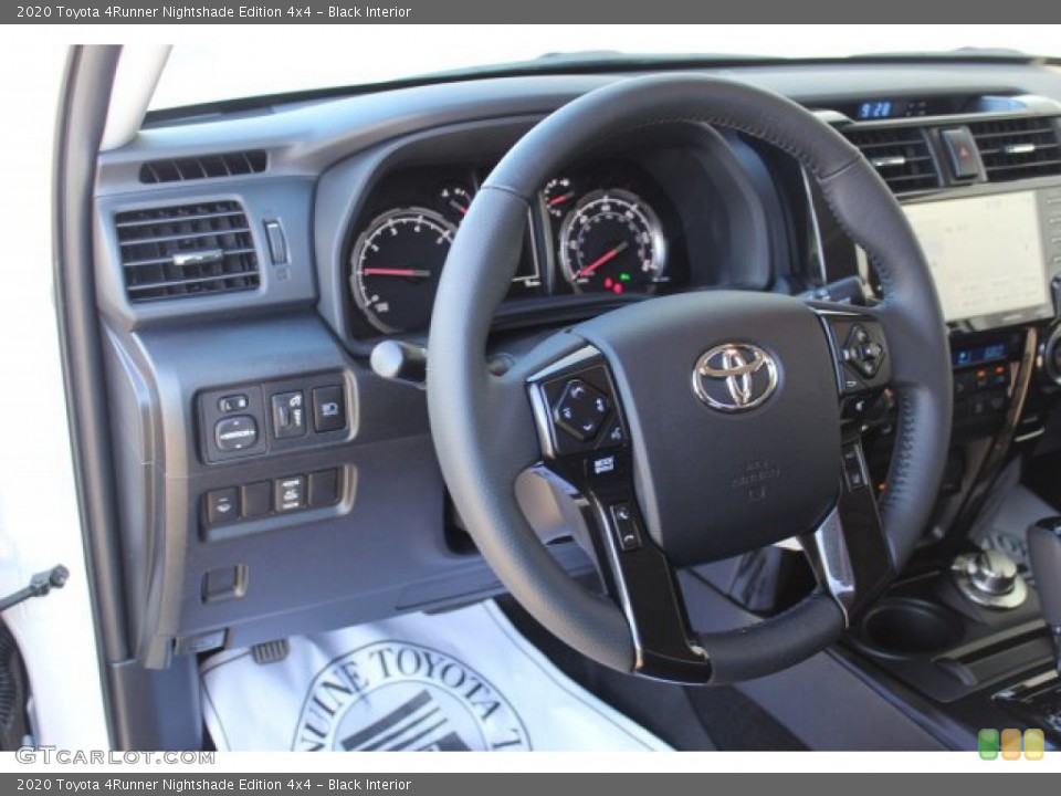 Black Interior Steering Wheel for the 2020 Toyota 4Runner Nightshade Edition 4x4 #136307514