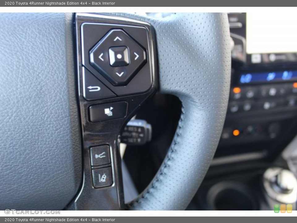 Black Interior Steering Wheel for the 2020 Toyota 4Runner Nightshade Edition 4x4 #136307553
