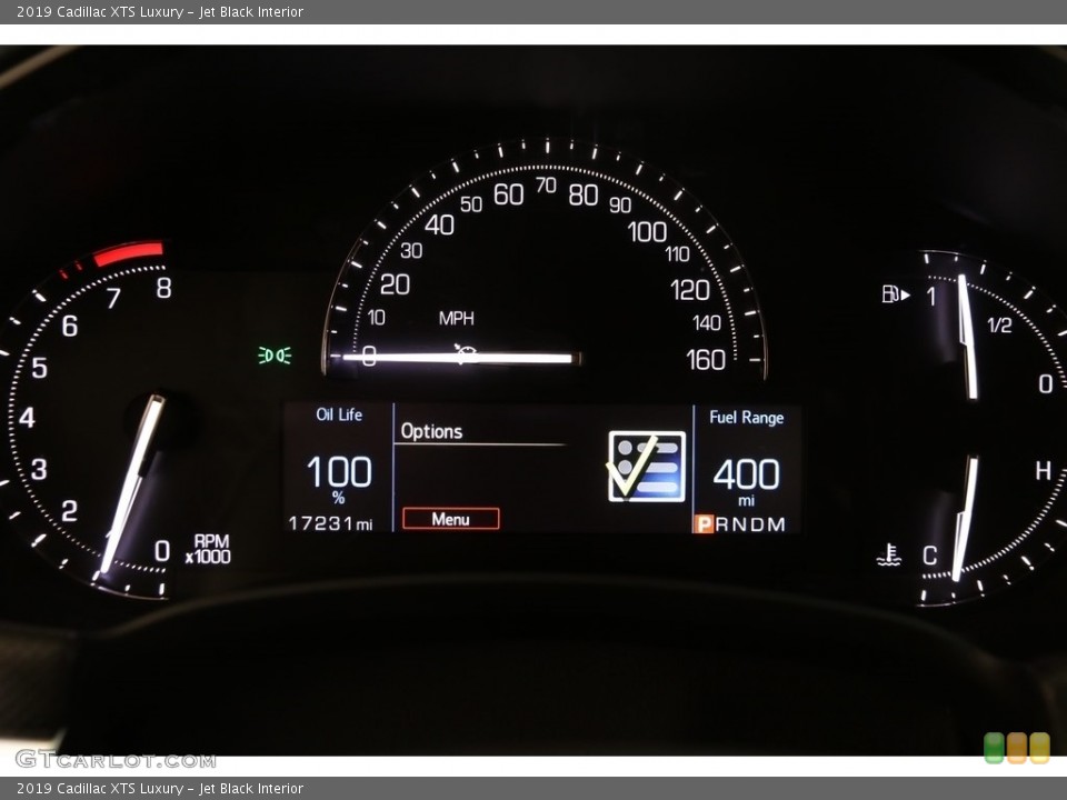 Jet Black Interior Gauges for the 2019 Cadillac XTS Luxury #136310748