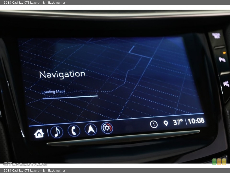 Jet Black Interior Navigation for the 2019 Cadillac XTS Luxury #136310895