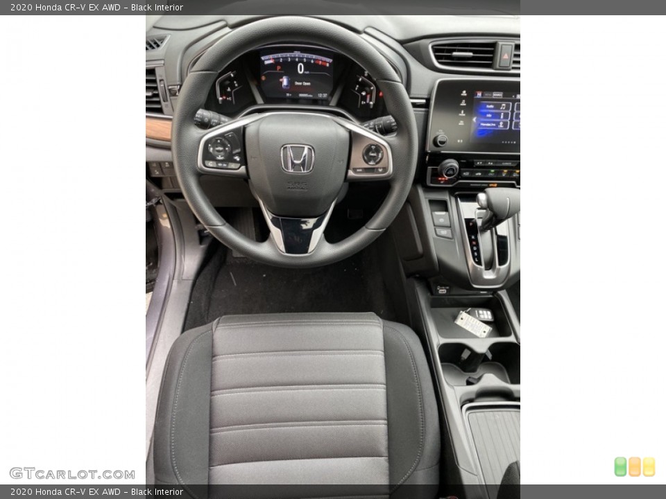 Black Interior Steering Wheel for the 2020 Honda CR-V EX AWD #136311786