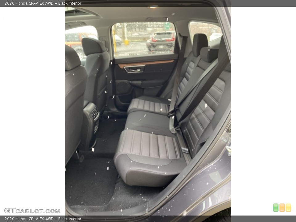 Black Interior Rear Seat for the 2020 Honda CR-V EX AWD #136311909