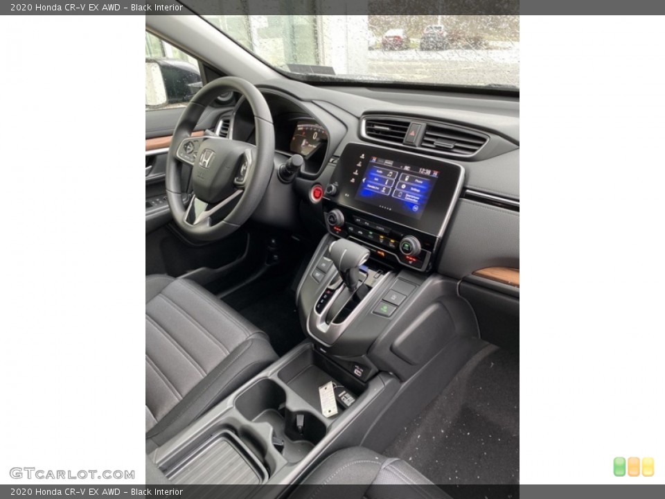 Black Interior Controls for the 2020 Honda CR-V EX AWD #136312113