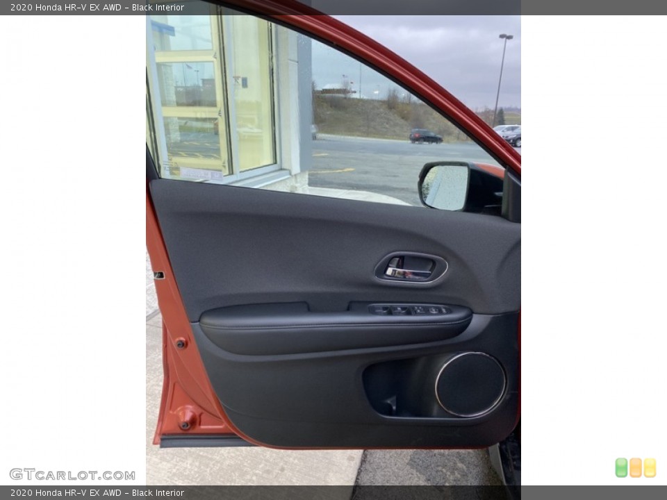 Black Interior Door Panel for the 2020 Honda HR-V EX AWD #136312614