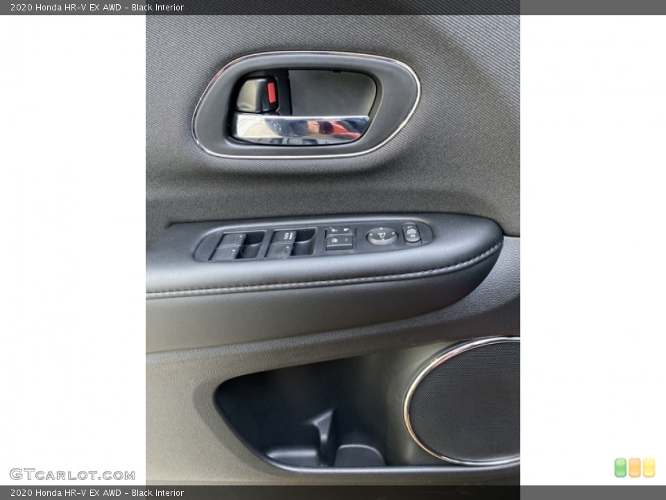 Black Interior Controls for the 2020 Honda HR-V EX AWD #136312641
