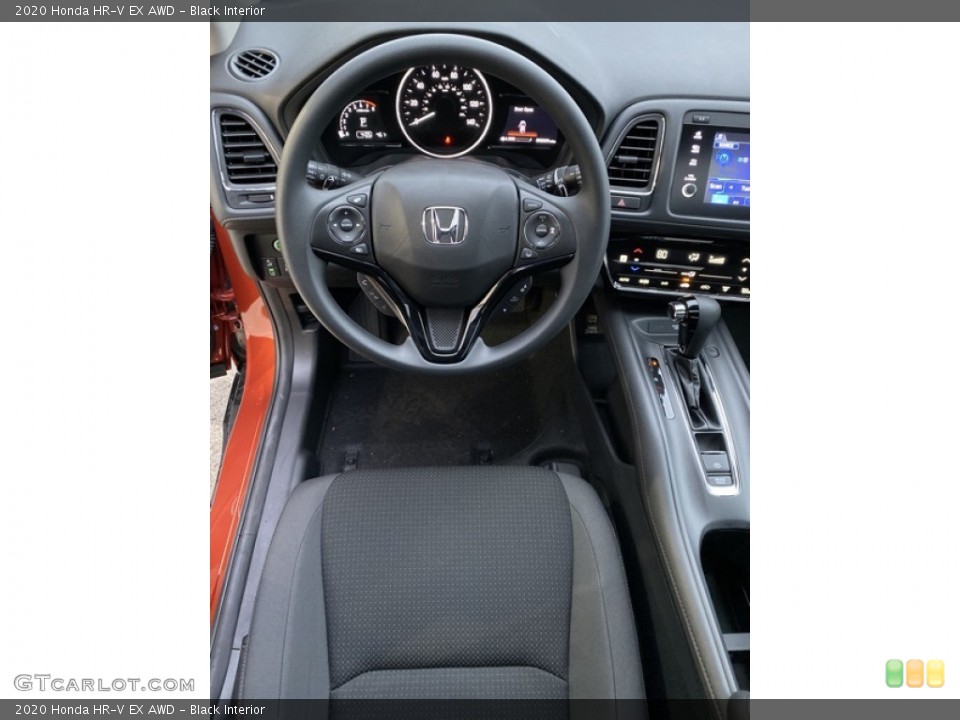 Black Interior Steering Wheel for the 2020 Honda HR-V EX AWD #136312683