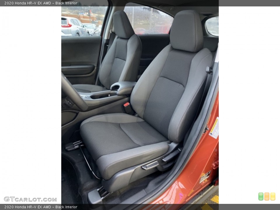 Black Interior Front Seat for the 2020 Honda HR-V EX AWD #136312704