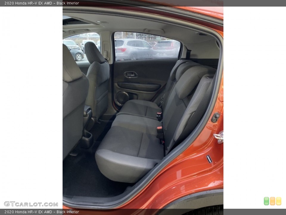 Black Interior Rear Seat for the 2020 Honda HR-V EX AWD #136312809