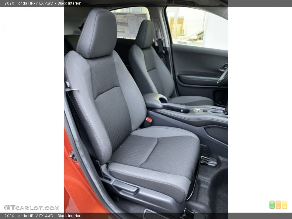 Black Interior Front Seat for the 2020 Honda HR-V EX AWD #136312974