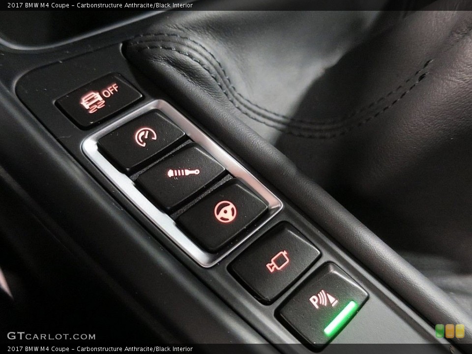 Carbonstructure Anthracite/Black Interior Controls for the 2017 BMW M4 Coupe #136313820