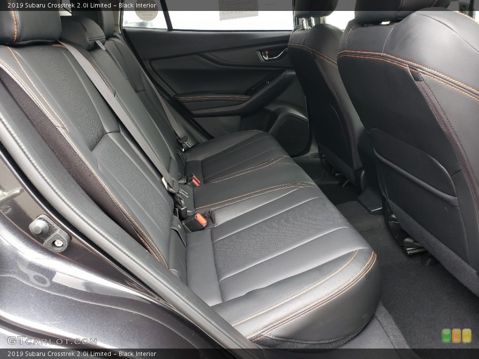 Black Interior Rear Seat for the 2019 Subaru Crosstrek 2.0i Limited #136317822