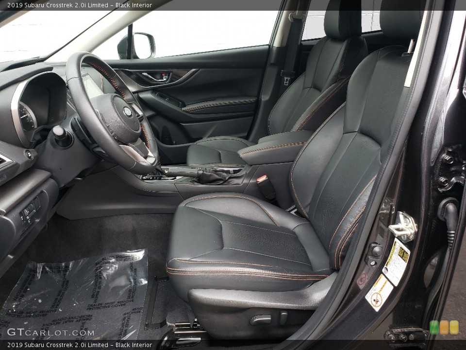 Black Interior Front Seat for the 2019 Subaru Crosstrek 2.0i Limited #136318164